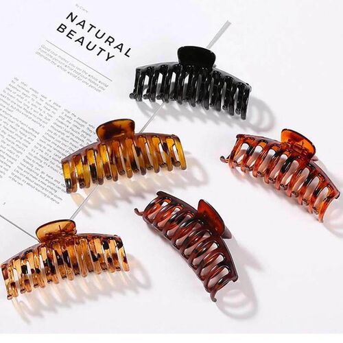 Hot Sale Solid Color Claw Clip Large Barrette Crab Hair Claw