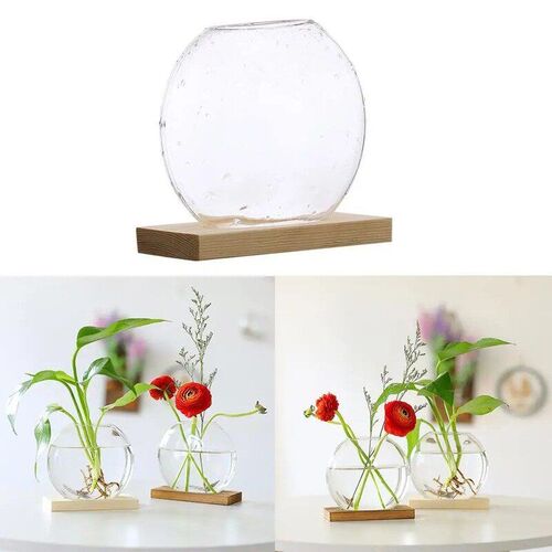Mini Hydroponic Plants Vase Home Decorative Planter for Tabl
