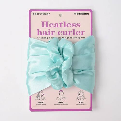 Heatless Curling Rod No Heat Hair Curlers Satin Wrapped Flex
