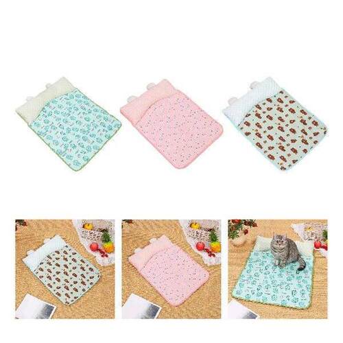 Dog Cooling Mat Puppy Sleep Cushion Bed Dog Pillow Pad