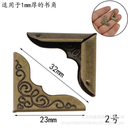 50 Pcs Note Corner Protector Decorative Edges Covers