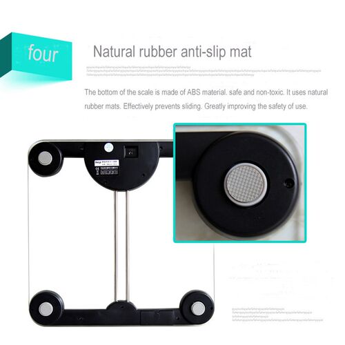Hot Large Size Bathroom Smart Weight mi Scale Digital LCD We