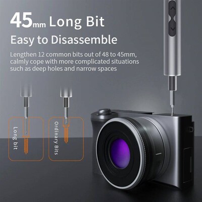 Electric Screwdriver Set, 51 in 1, Battery, Mini Screwdriver
