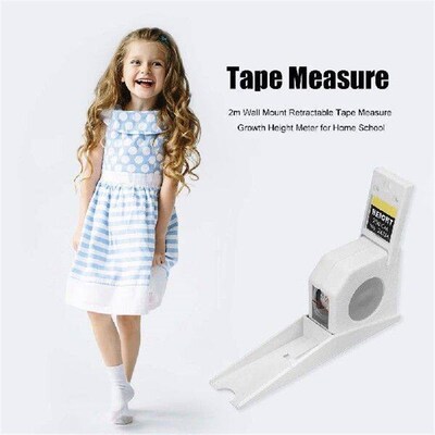 2m Height Measuring Meter Growth Stature Wall Mounted