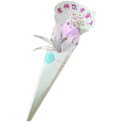 Teachers day flower bouquet gift dried flower simulation