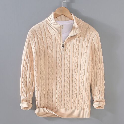 8509 Autumn And Winter New Half High Neck Thickened Thick Ne