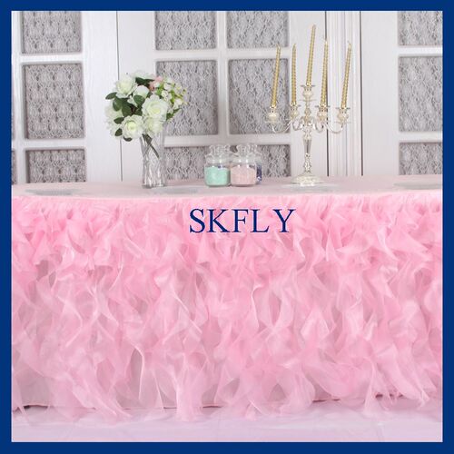 CL010K wedding 2018 custom made nice color elegant 6ft recta
