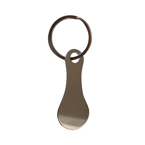 1/3pcs Ring For Key Keychain Metal Aluminum Alloy Sliver Col