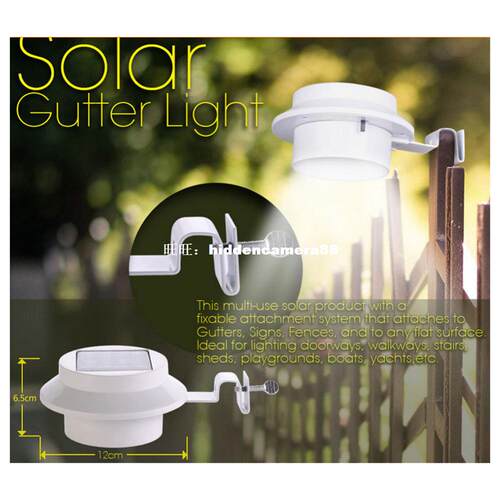 2024 Super Bright Yard Lamp Solar Panel Garden Light 3 LED
