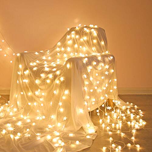Star lights bedroom decorative lights decorate Christmas lig