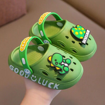 Cute New Animal Baby Boys Slippers Summer Kids Cartoon Sanda