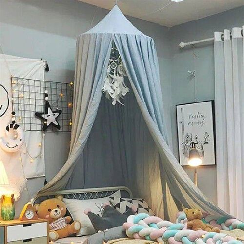 Crib Bed Tent Hung Dome Mosquito Net Baby Bed Baby Girl