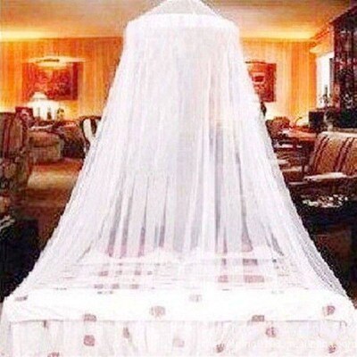 Summer Elegant Round Lace Bed Canopy Netting Curtain Girl