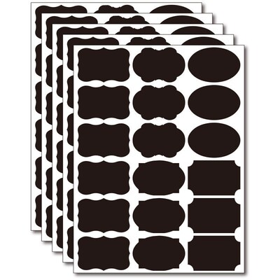 Erasable Chalkboard Labels Spice Sticker Craft Household