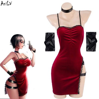 AniLV Movie Heroine Secret Service Spy Dress Uniform