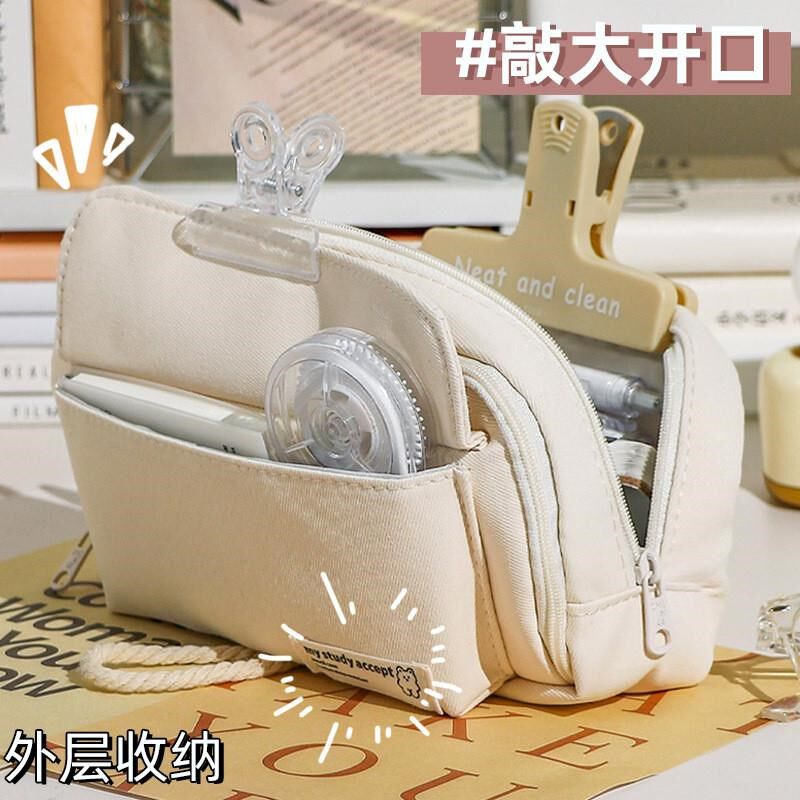 Kawaii Pencil Case Korean Pouch for Girls Large Capacity图片