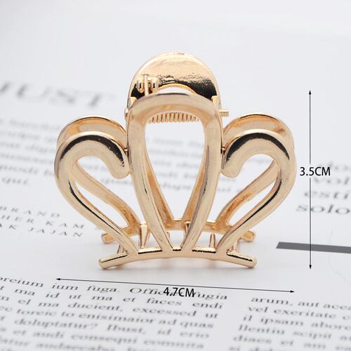 1Pcs  Fashion Smal Simple Wild Geometric Hair Claw for Women