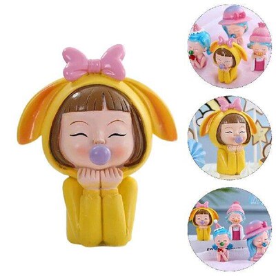 Girl Decoration Attractive Cake Ornaments Beautiful