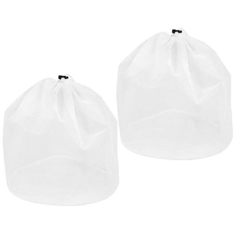 Large Mesh Laundry Bag Drawstring Supplies Clothing Basket图片