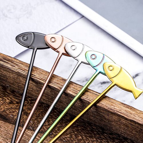 Coffee Spoon Lovely Cute Cat Shape Teaspoon Dessert Snack Sc