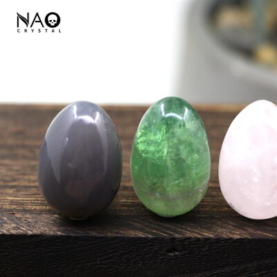 20x30mm Stone Egg Healing Crystal Yoni Egg Natural Gems