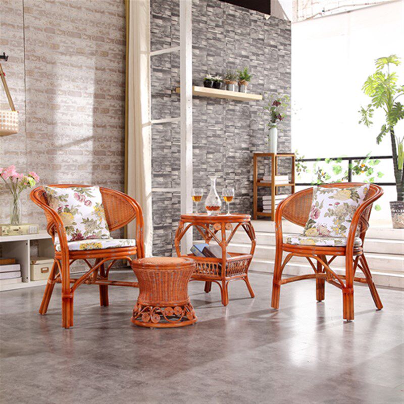 阳台三件桌椅 阳台藤椅 桌椅 藤编 阳台椅 休闲椅 茶几桌椅,住宅家具,阳台椅,淘宝优惠券,粉丝福利购,淘宝优惠卷