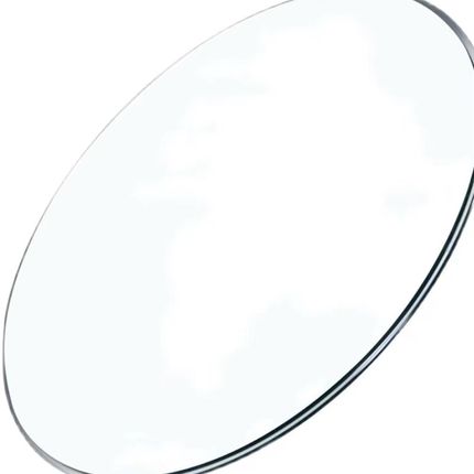 10MM加厚圆形钢化玻璃桌面酒店玻璃转盘台面茶几圆桌面家用餐桌面