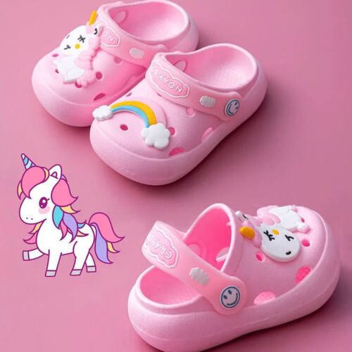 Childrens Summer  Garden Shoes Boys Girls 1-10-year-old Sof