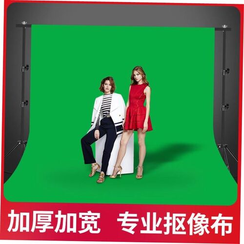 3mX2m green screen backdrop video photo photography stand