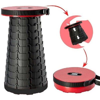 Outdoor Furniture Retractable Stool Beach Chairs Portable