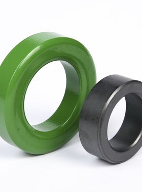 MnZn锰锌铁氧体抗干扰滤波器圆形磁环高频变压器电感绿色环形屏蔽