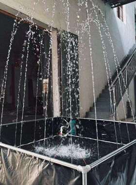 2.5x0.4米低压方喷池 婚礼喷池子 婚礼喷泉 喷池 wedding spring