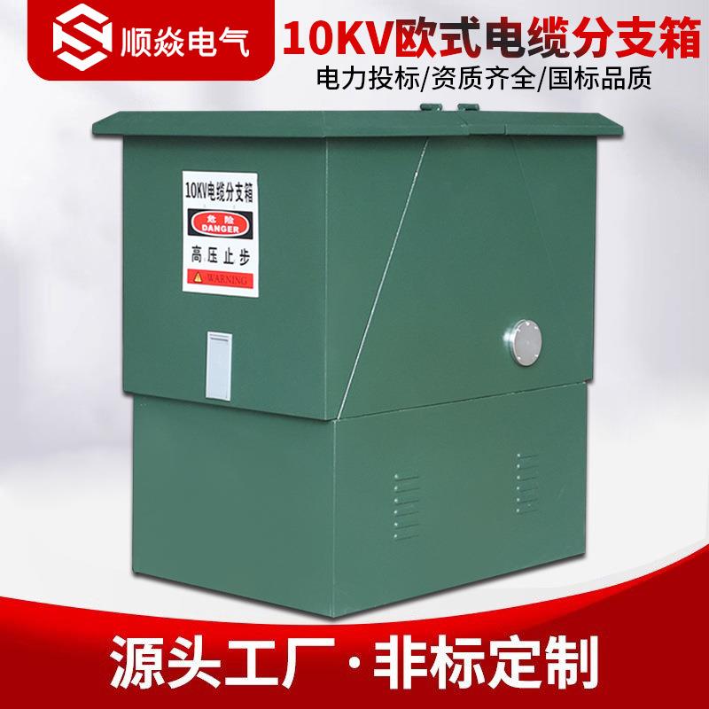 10KV欧式高压电缆分支箱DFW-12/630A一进一二三出户外高压分接箱