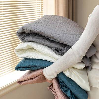 A类KANG菌卢卡纤维夹棉床垫 可机洗床垫保护套星级酒店用透气床套