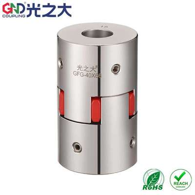 厂家 GND不锈钢梅花型伺服电机联轴器CFG-20*25大扭矩连轴器