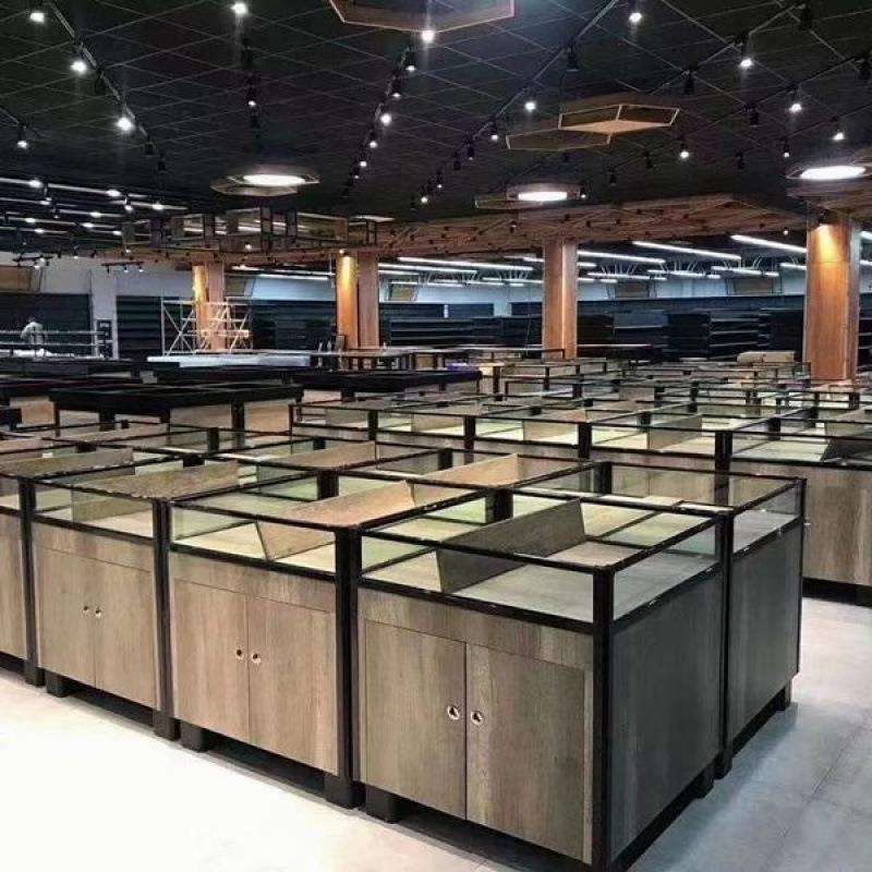 超市米柜杂粮柜米桶米斗粮油店散装粮食柜便利店特产干果堆头货架
