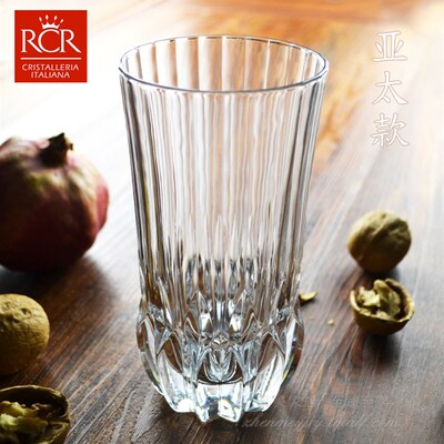 意大利RCR 威士忌亚太水晶玻璃洋酒杯 全进口透明水杯茶杯