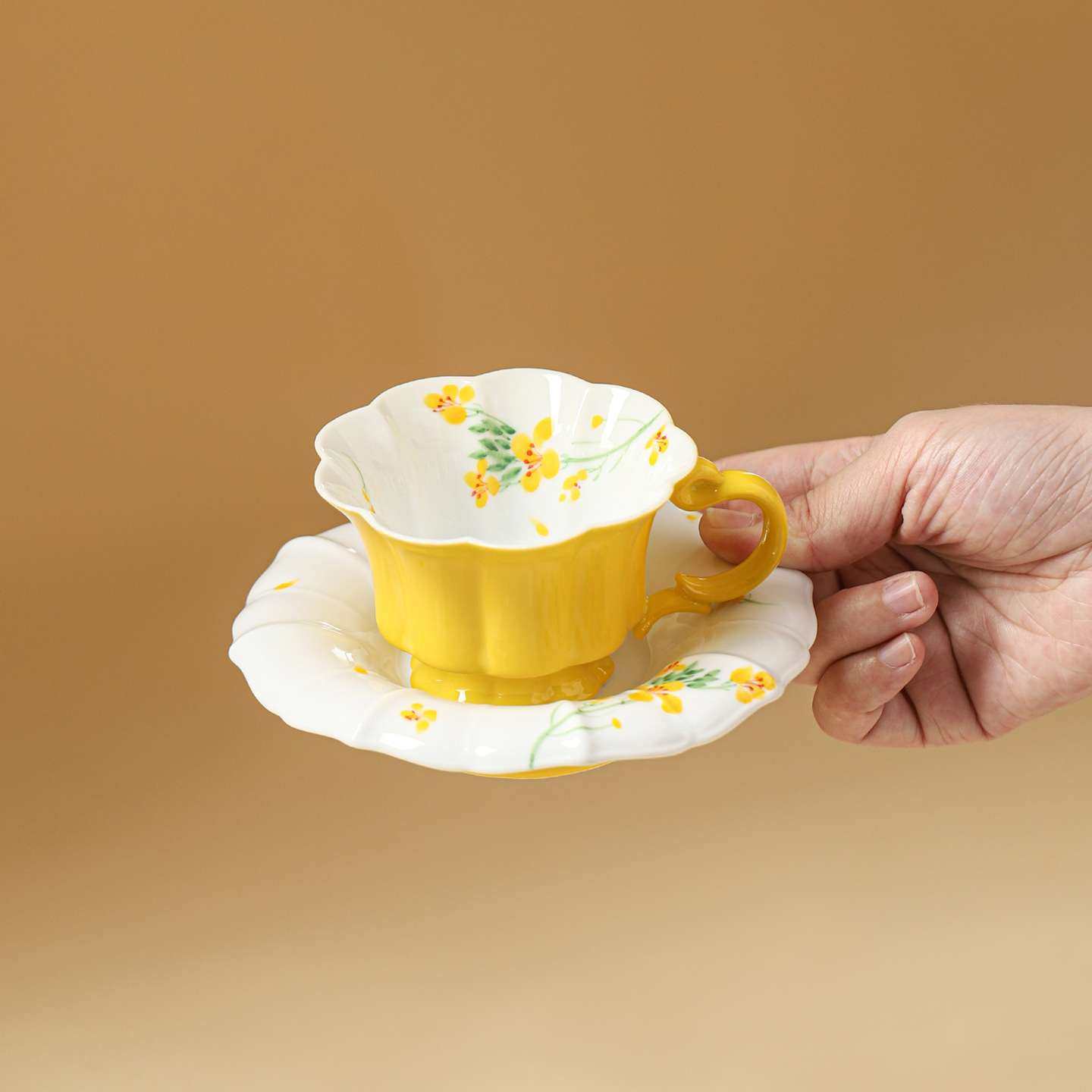 手绘陶瓷马克杯家用风陶瓷喝茶茶杯咖啡杯高白瓷高档釉下彩茶咖杯,3C数码配件,其它配件,淘宝优惠券,粉丝福利购,淘宝优惠卷