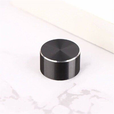 22x12mm Aluminum Amplifier Potentiometer Volume Knob 6mm