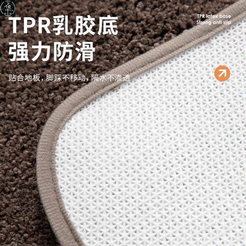 quick dry toilet door mat mat bathroom MATS carpets