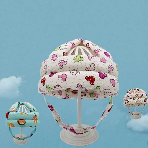 Cotton Infant Toddler Safety Helmet Baby Kids Head Protectio