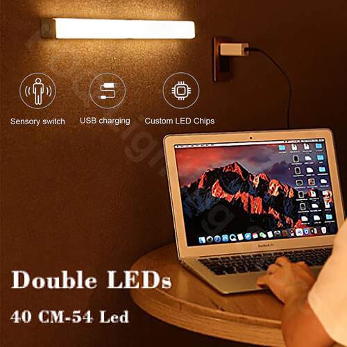 Wireless LED Night Light Motion Sensor Light Closet Night La