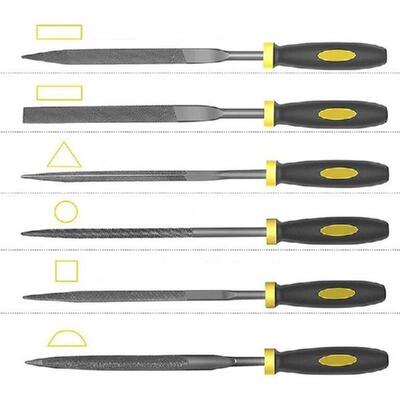 ABGG-19Pcs Metal Steel File Grinding Tool With Flat File,