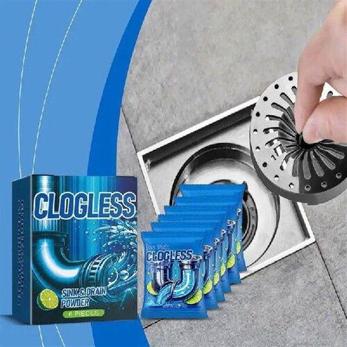 Sink Drain Clog Powder Sink Pipeline Dredging Powder Drain