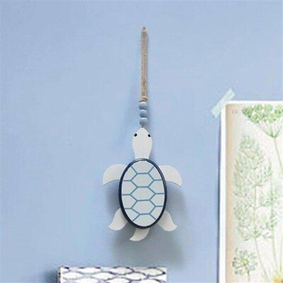 Sea Turtles Decorative Pendant Multipurpose Wall Sculpture