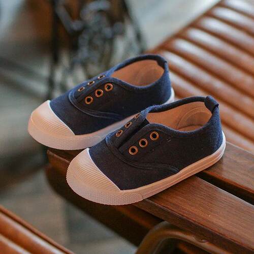 New Spring Summer Kids Shoes For Boys Girls Insole 13.5-18CM