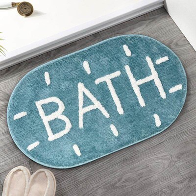 Toilet Floor Mat Water Absorbent Toilet Bathroom Non-slip Do