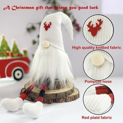圣诞节装饰New Christmas decoration items Santa figurine set