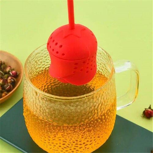 1/5PCS Creative Reusable Tea Strainer Fine Filter Holes Tea