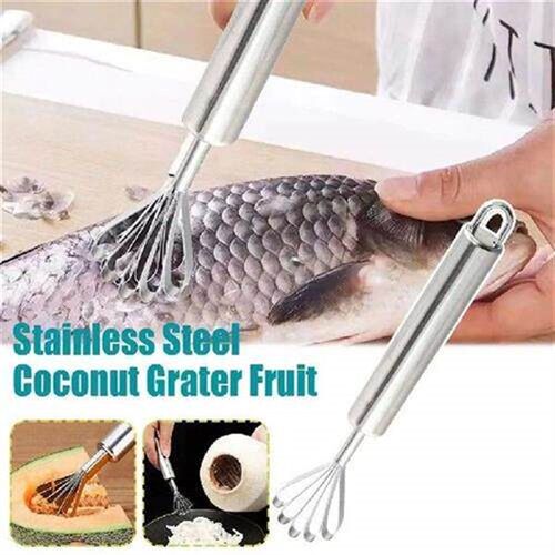 Creative Stainless Steel Shredded Coconut Knife Home Fish